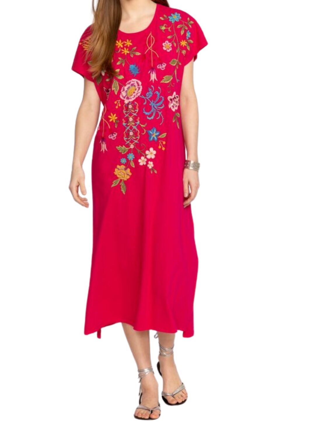 johnny was sheri relaxed dress in ultra pink