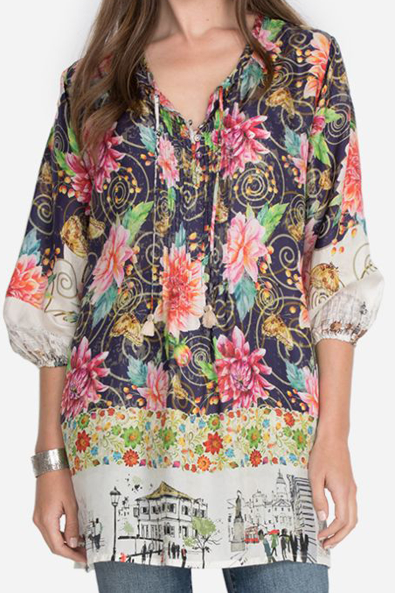 Johnny Was Cotton Island Women S Clothing Boutique   Johnny Was Uptown Claire Tunic 87359 1 