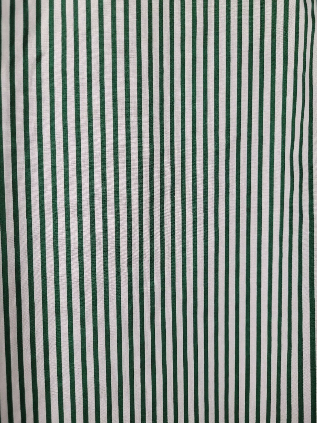 karlie dark green/white stripe poplin shirt