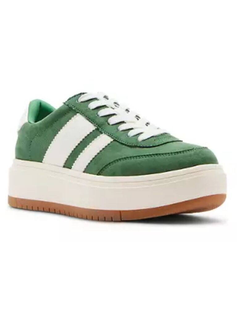 madden girl navita sneaker in green multi