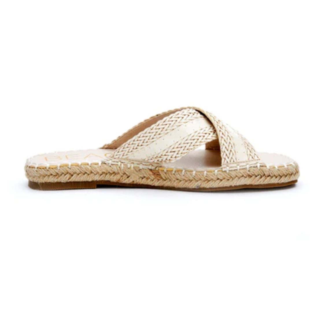 Matisse Hightide Slide Sandal in Ivory | Cotton Island Women's Clothing ...