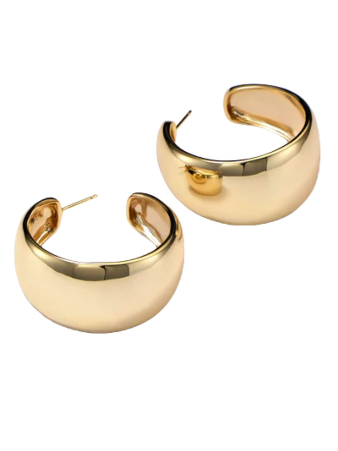 melinda maria she's so smooth mama hoops in gold