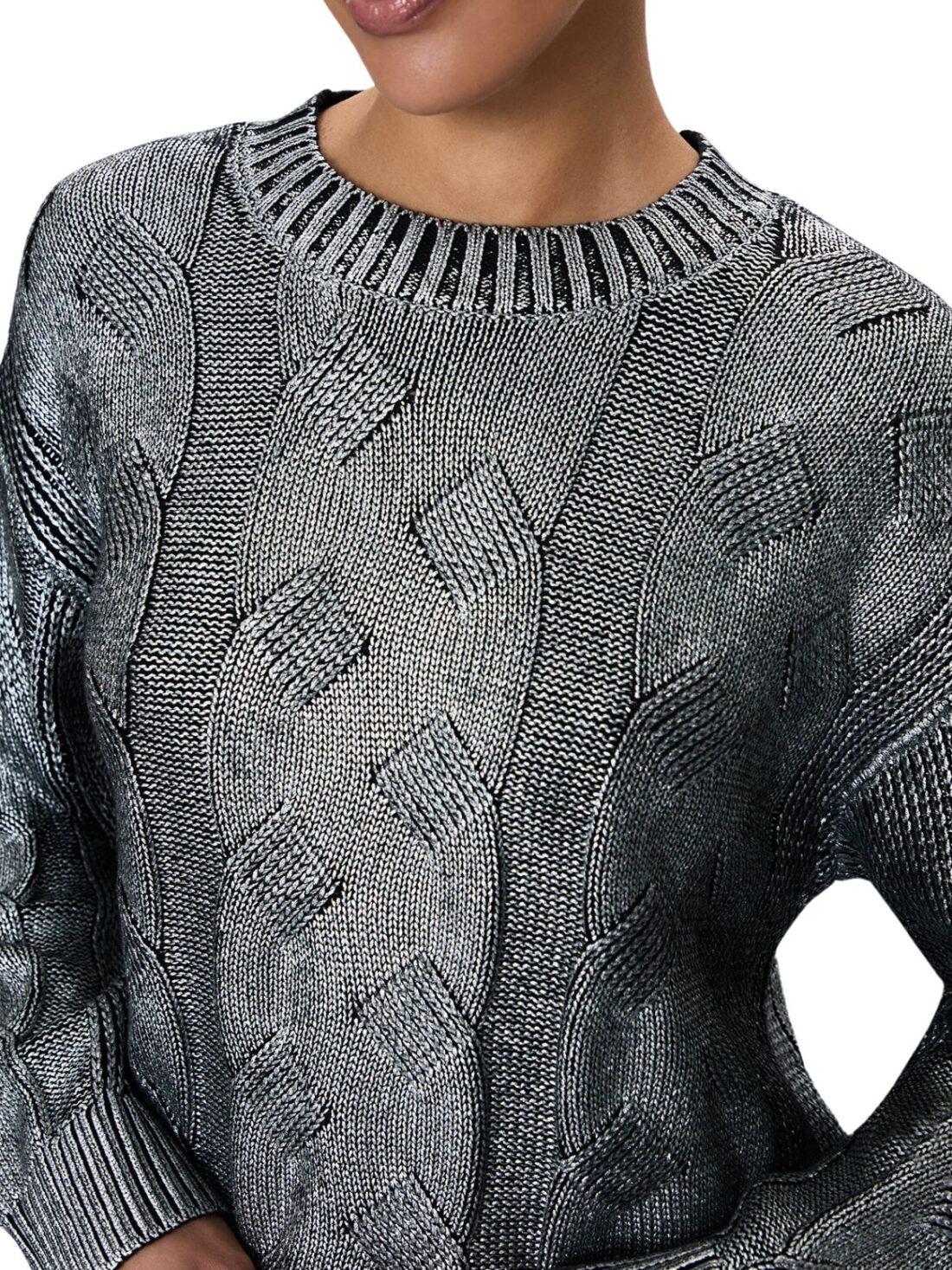 pistola everly sweater in gilded midnight