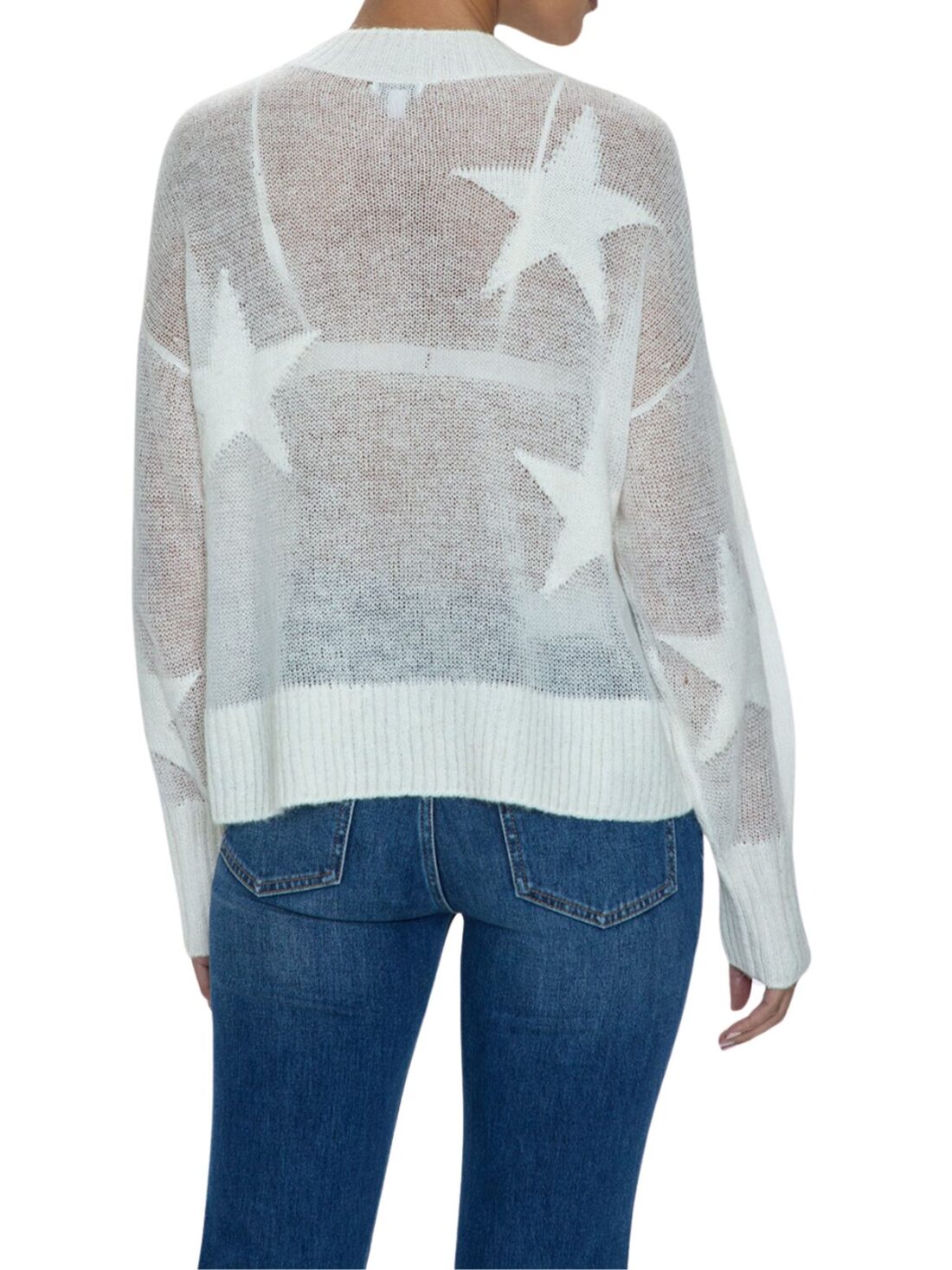 pistola joslyn ivory star sweater