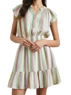 rails augustine dress in palais stripe