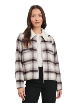 rails cheyenne jacket in telluride plaid