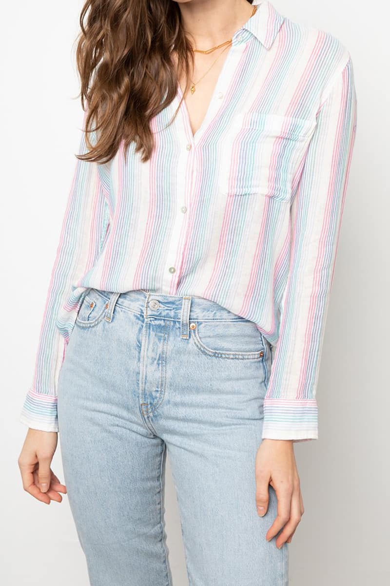 rails rose shirt