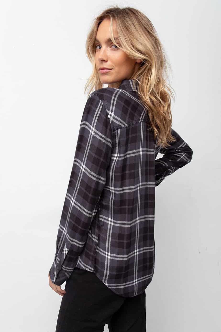 Rails Hunter in Onyx and Slate | Cotton Island Women's Clothing Boutique