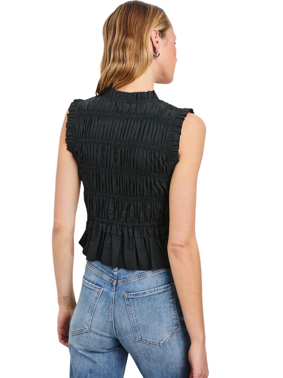 rails martine top in black