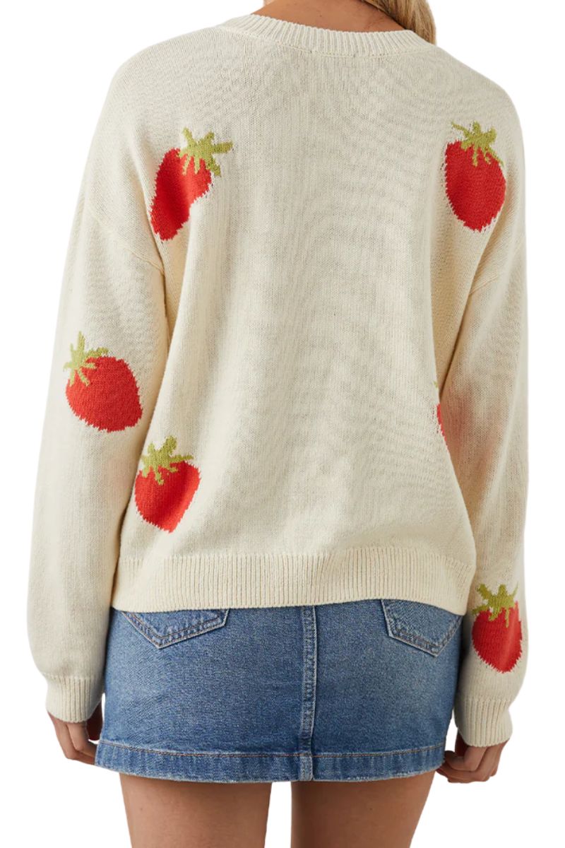 Rails Perci Strawberries Sweater | Cotton Island Women's Clothing Boutique