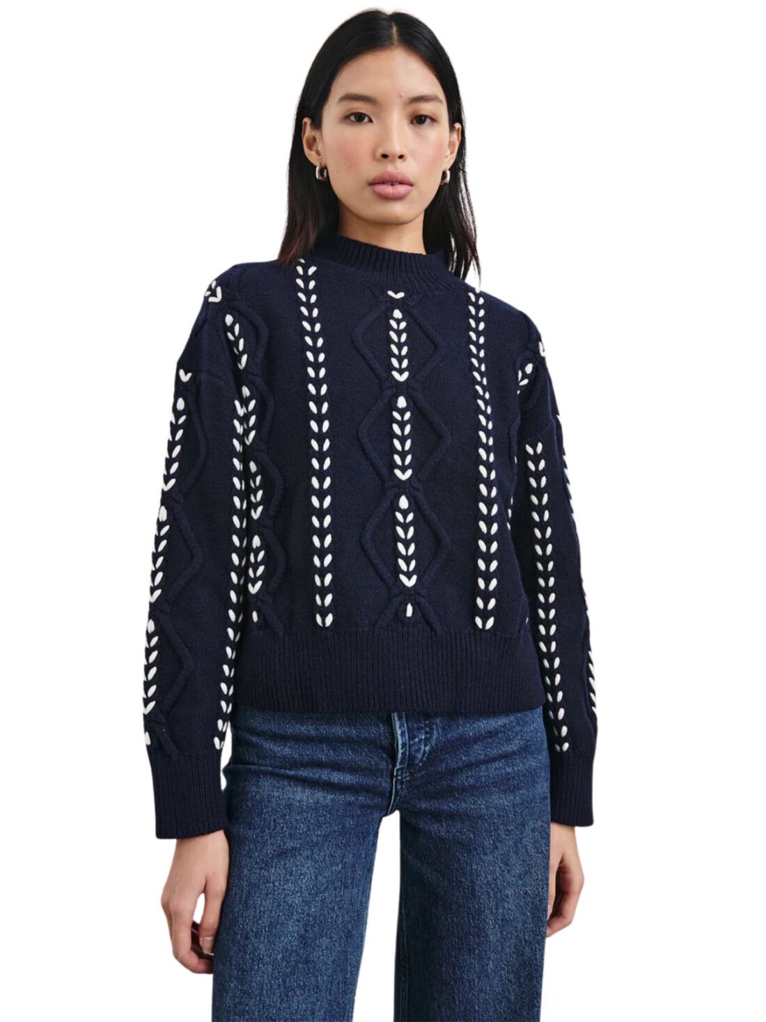 rails tori sweater in midnight