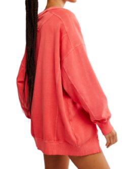 free people intercept tunic in electric sunset