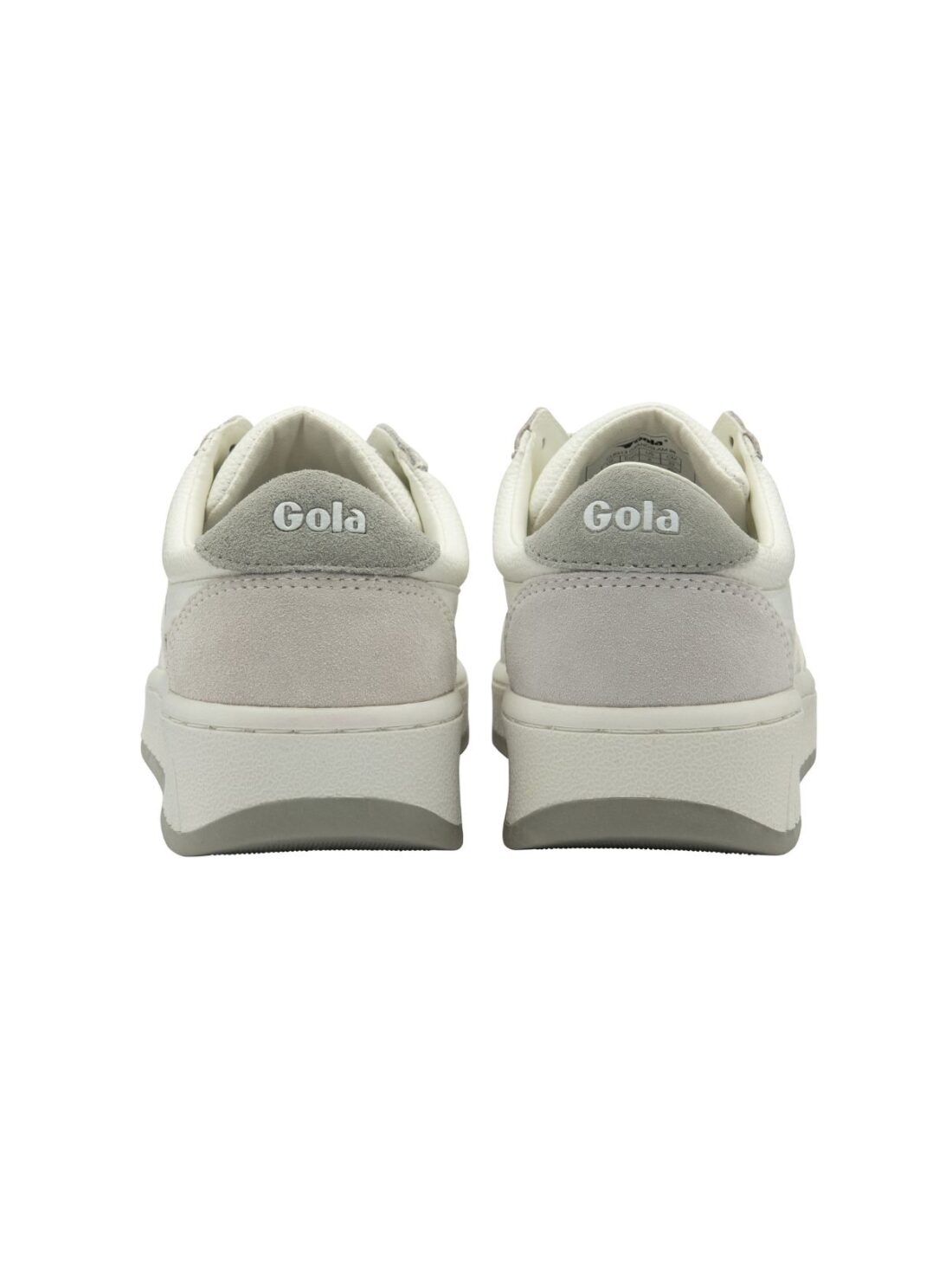 gola grandslam 88 sneaker in white/lt grey