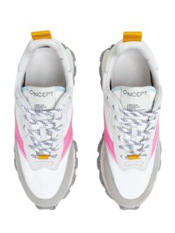 oncept osaka sneaker in pink shockwave