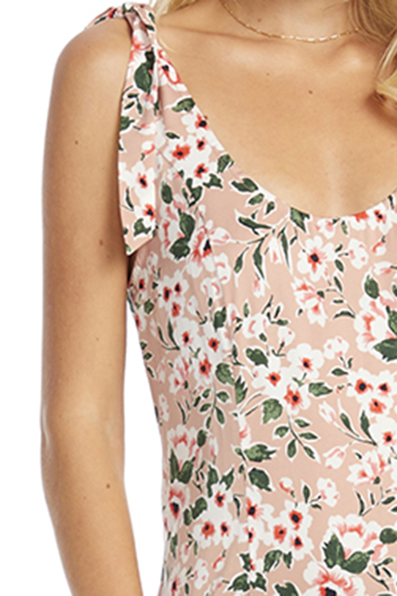 Saltwater Luxe Midi Tank Dress in Blossom Floral | Cotton Island Women ...