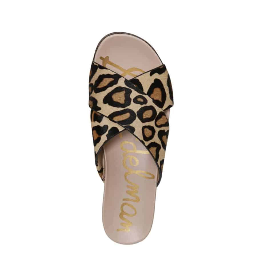 sam edelman leopard slides