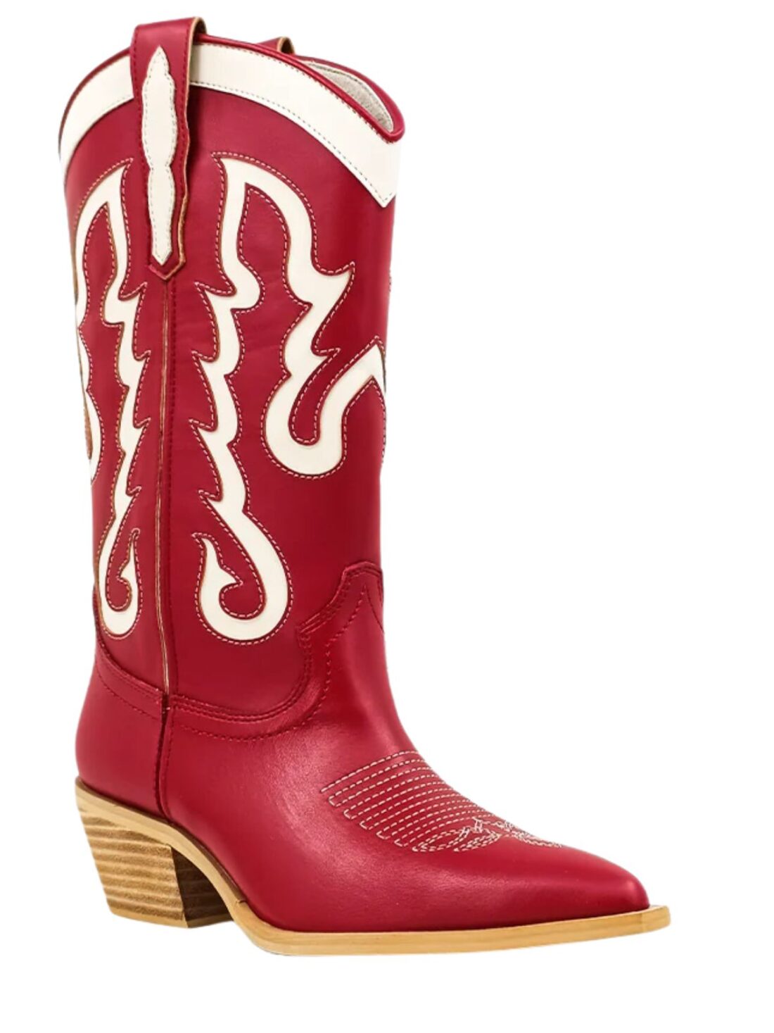 shu shop yaya cowboy in dark red