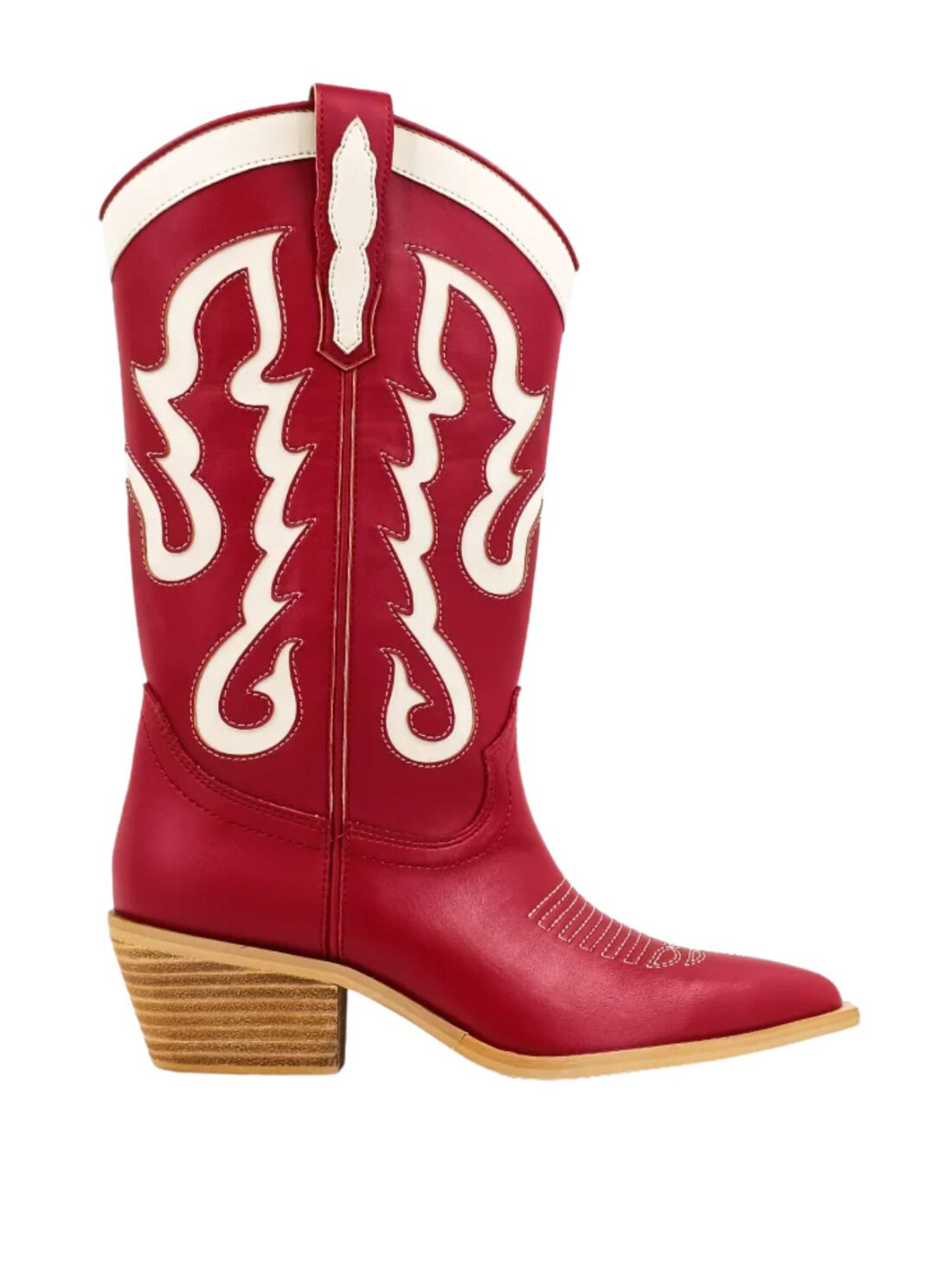 shu shop yaya cowboy in dark red