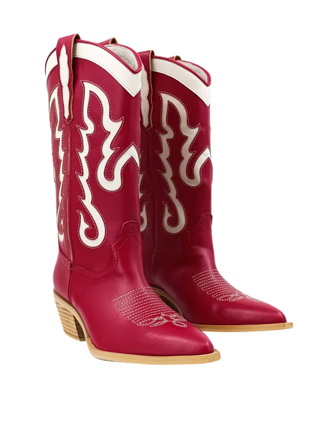 shu shop yaya cowboy in dark red