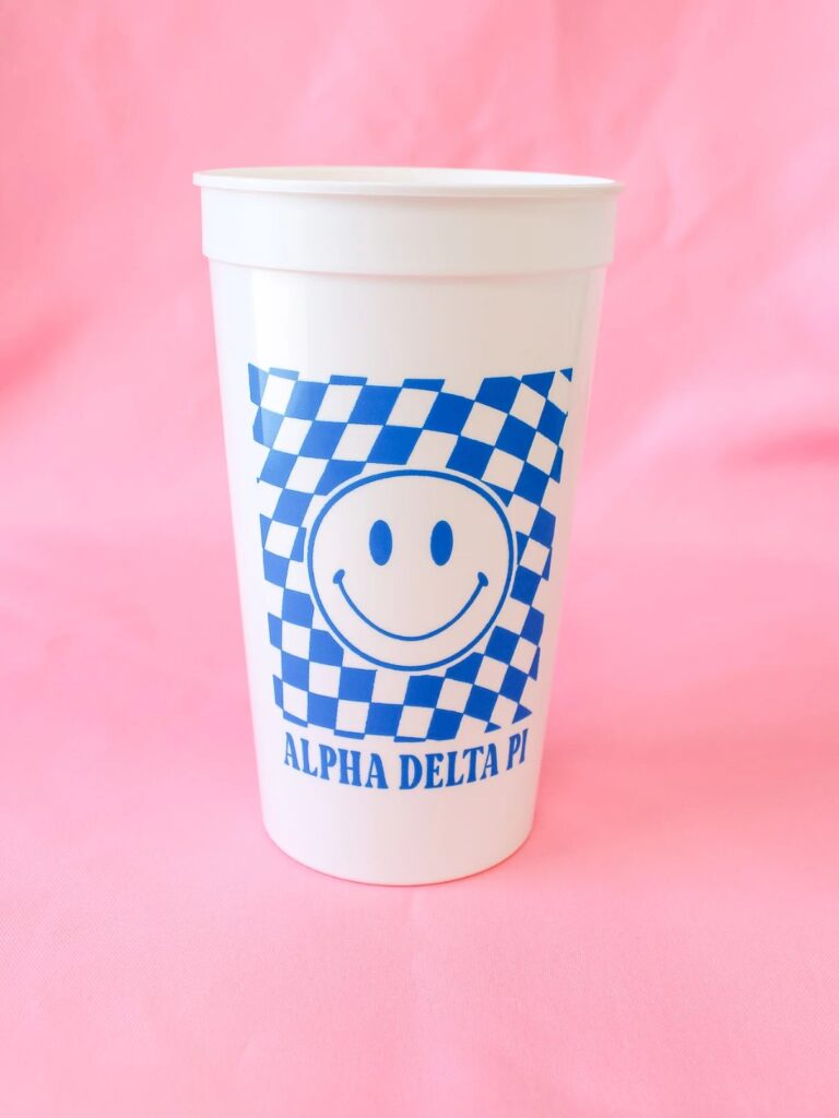 sorority 32oz. stadium cup alpha delta pi