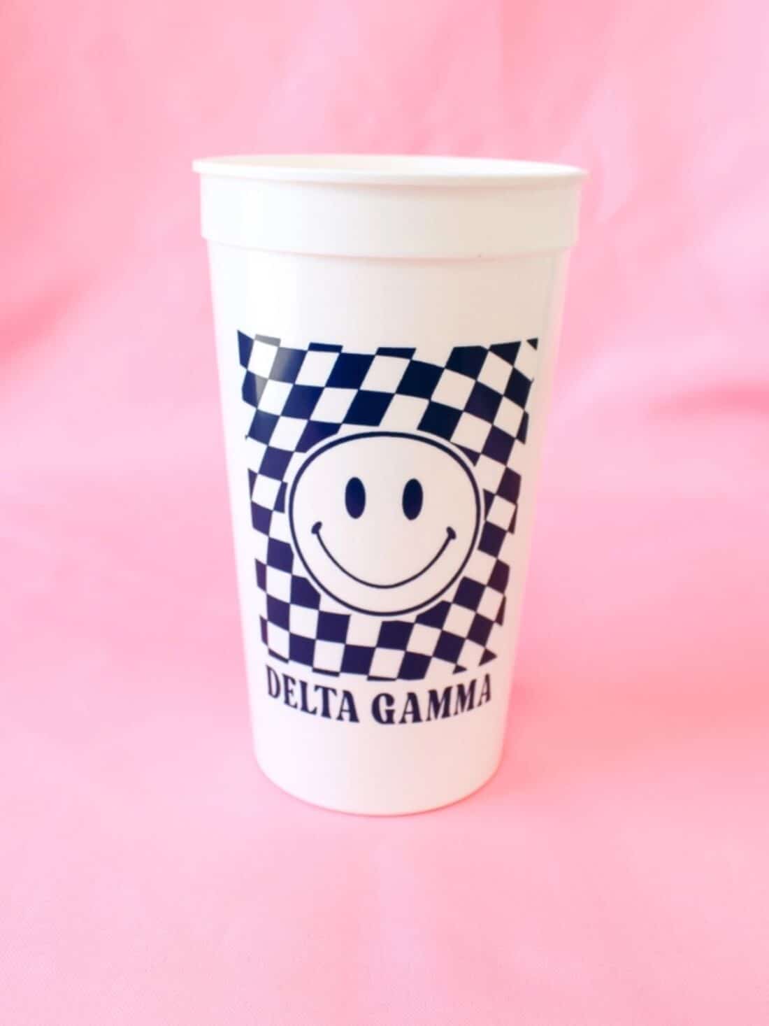 sorority 32oz. stadium cup delta gamma