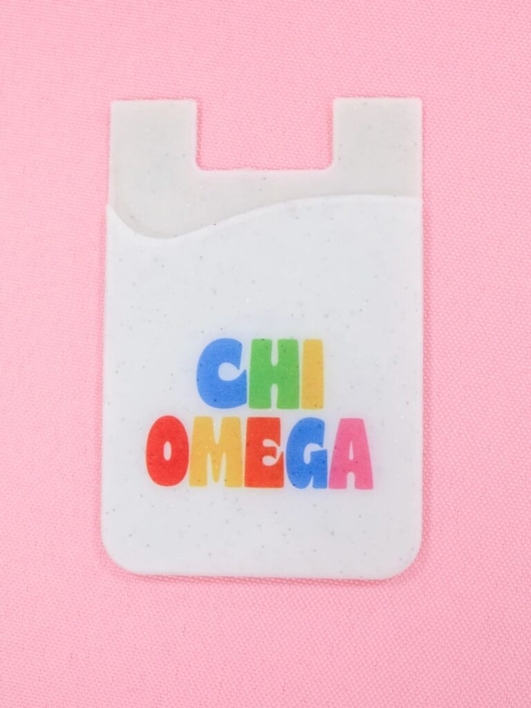 sorority phone wallet chi omega