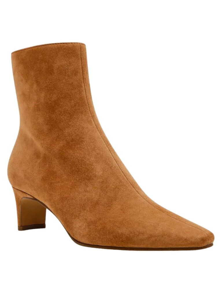 steve madden delvie boot in chestnut suede