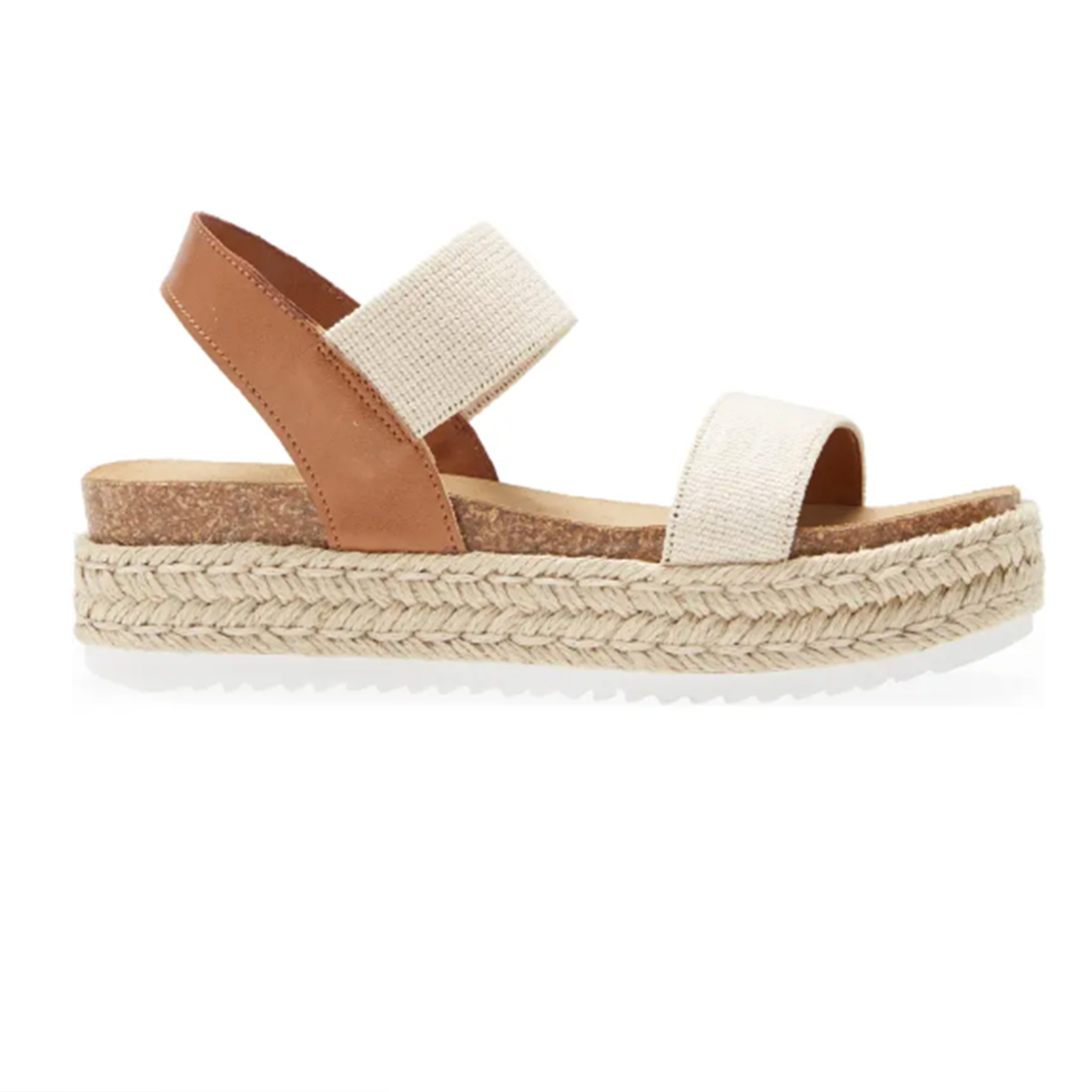 Steve Madden Jaklin Sandal in Natural Multi | Cotton Island Women's ...