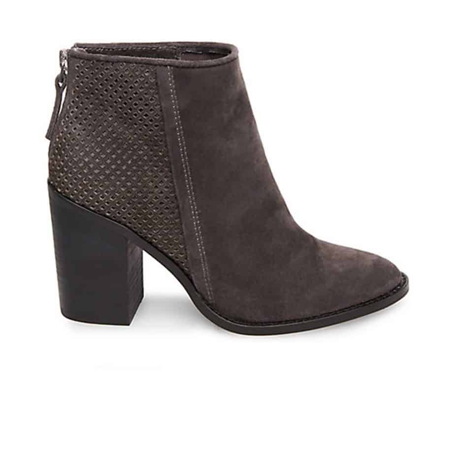 Steve Madden Replay Grey Suede Bootie | Cotton Island Women's Clothing ...