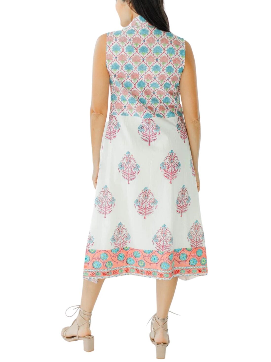 victoria dunn beaufort dress in carnation