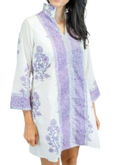 victoria dunn french quarters violet orchid midi