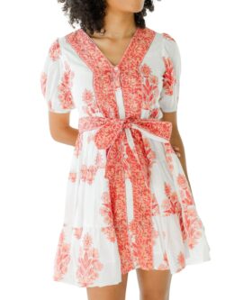 victoria dunn mollie dress in sunset