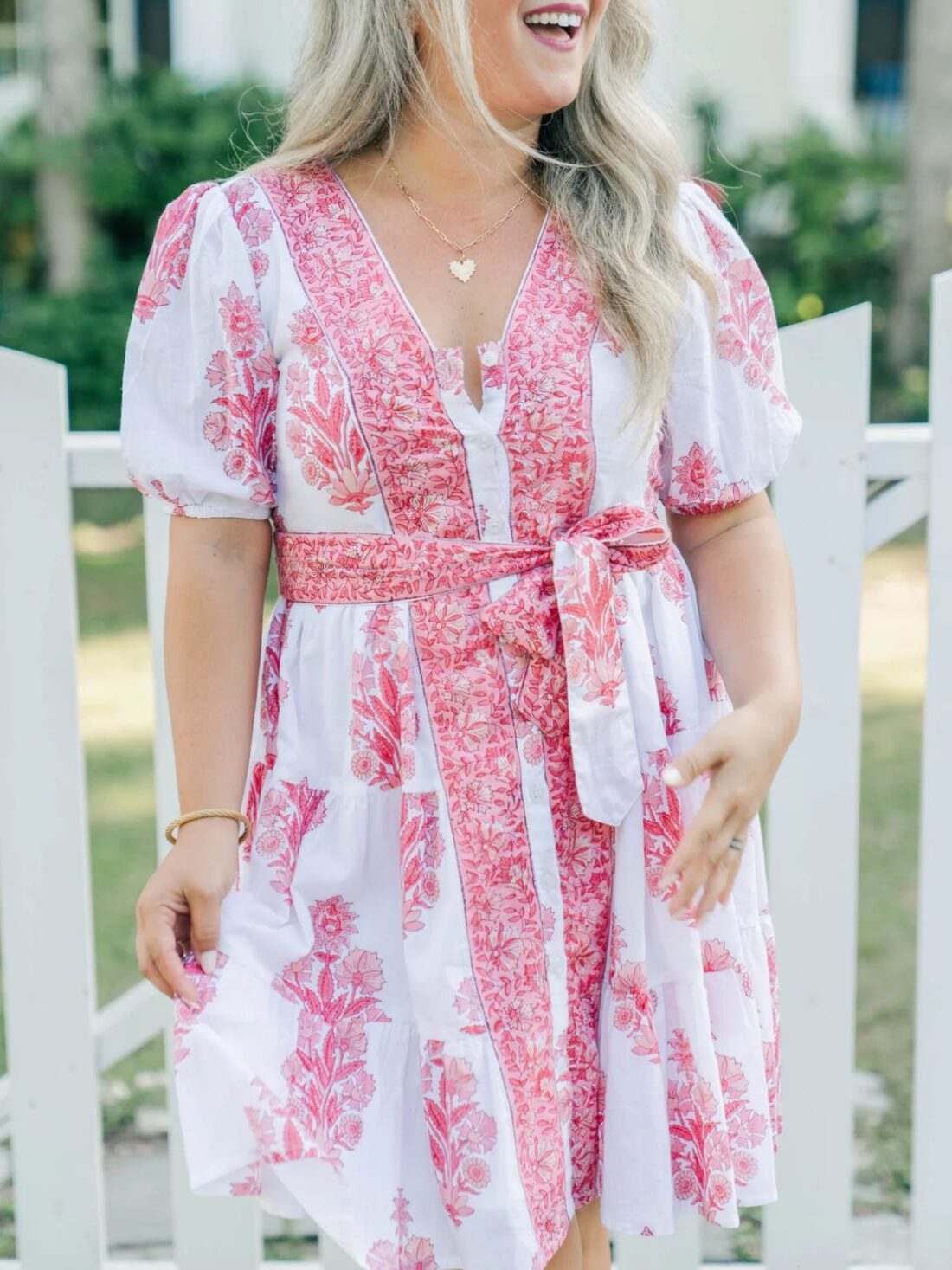 victoria dunn mollie dress in sunset