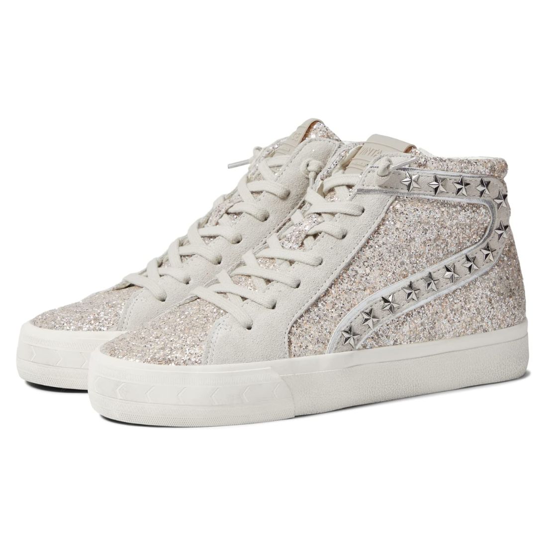 Vintage Havana Washed Glitter Hailey Hi Top | Cotton Island Women's ...