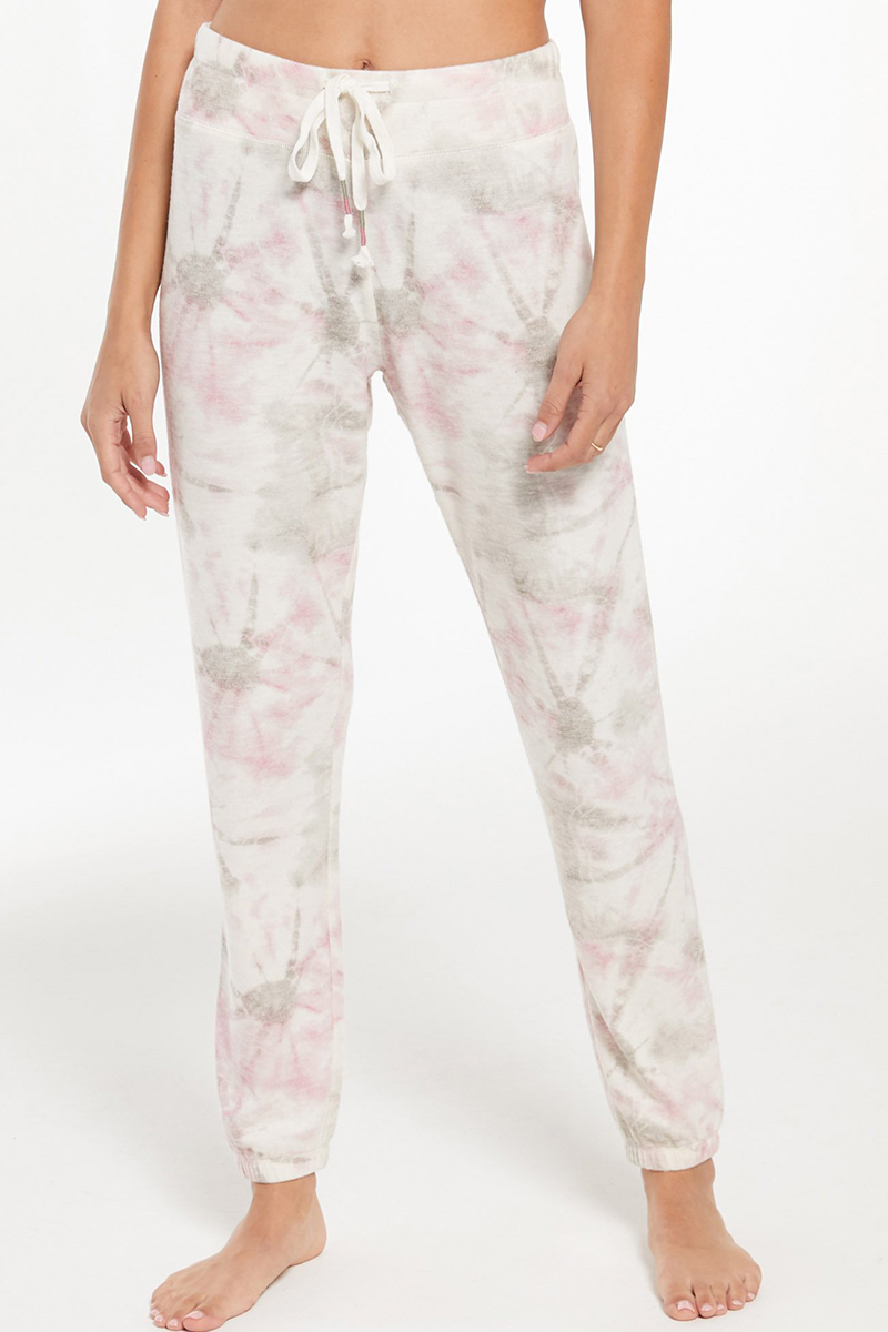 tie dye womens jogger set