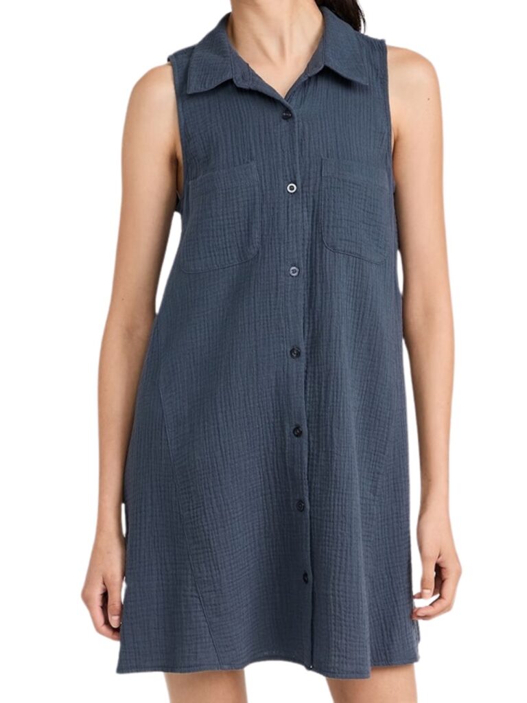 z supply balos chambray midi dress