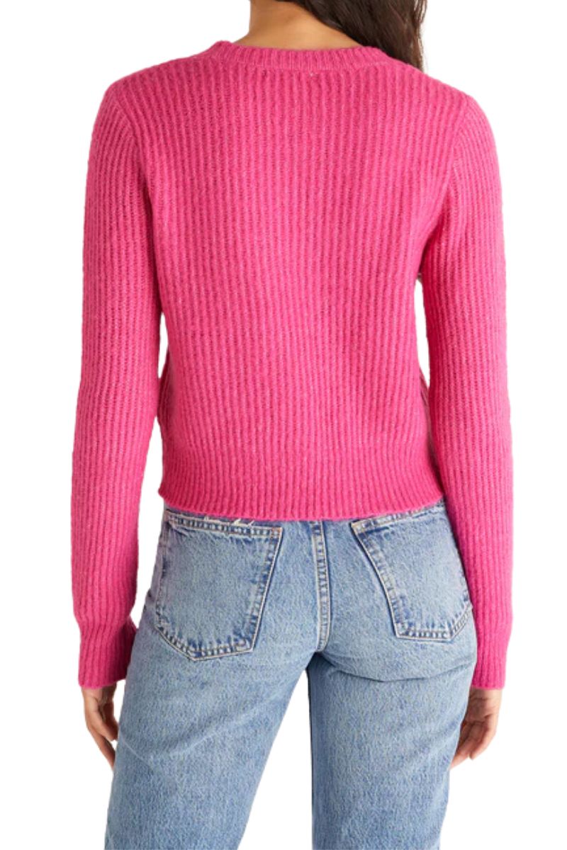 Z Supply Daphne Sweater in Punch Pink | Cotton Island Women's Clothing ...