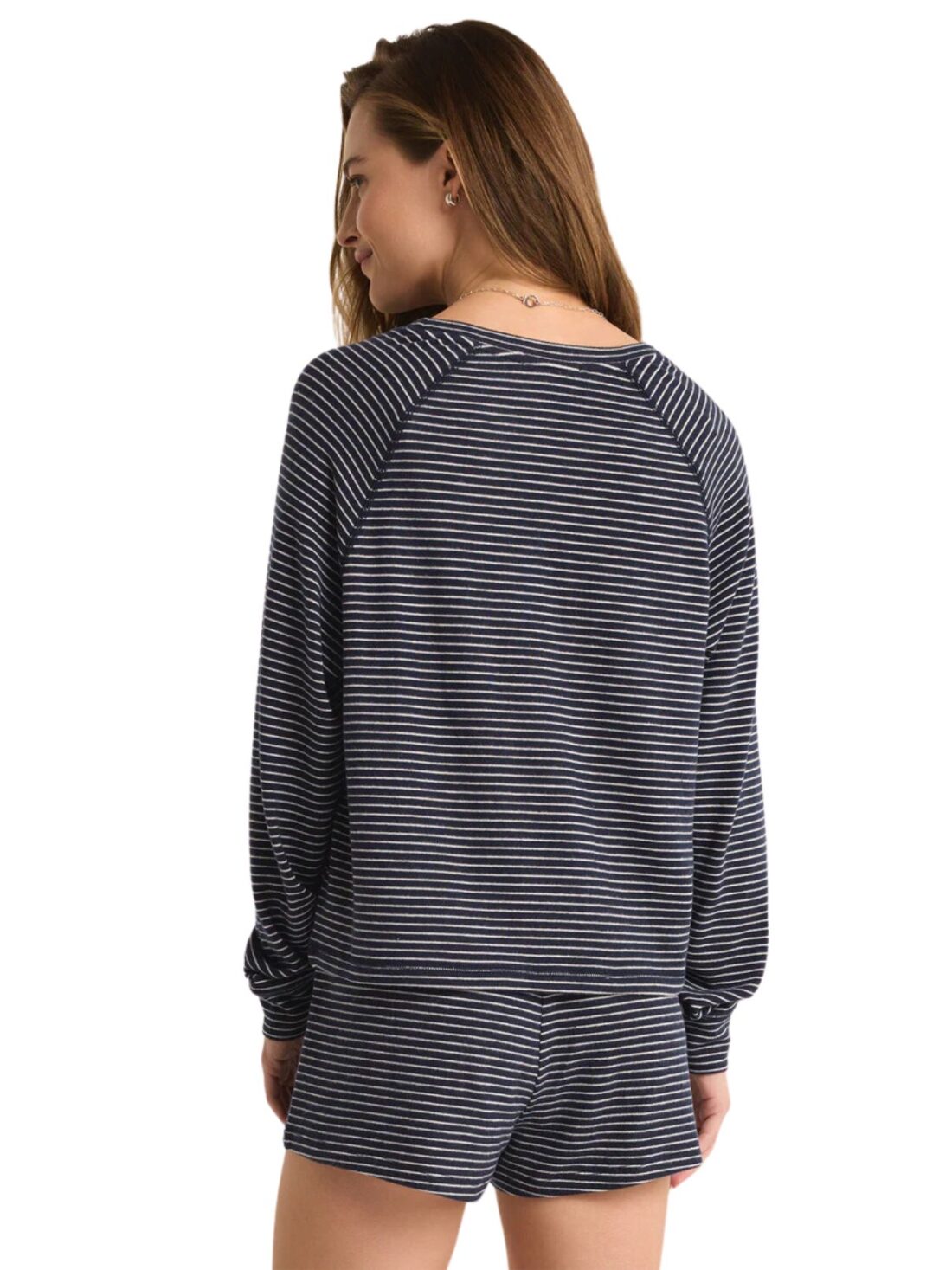 z supply staying in l/s stripe top in eclipse